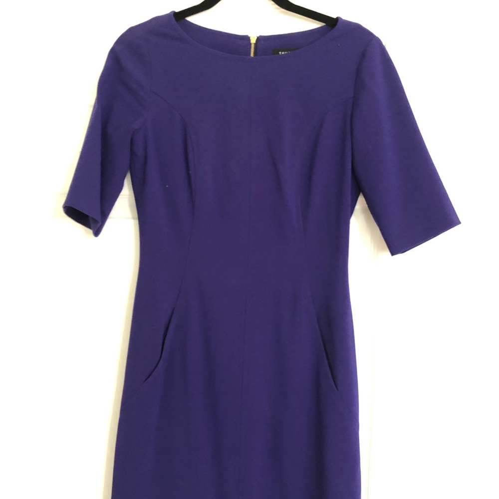 Tahari A-line Dress with Pockets